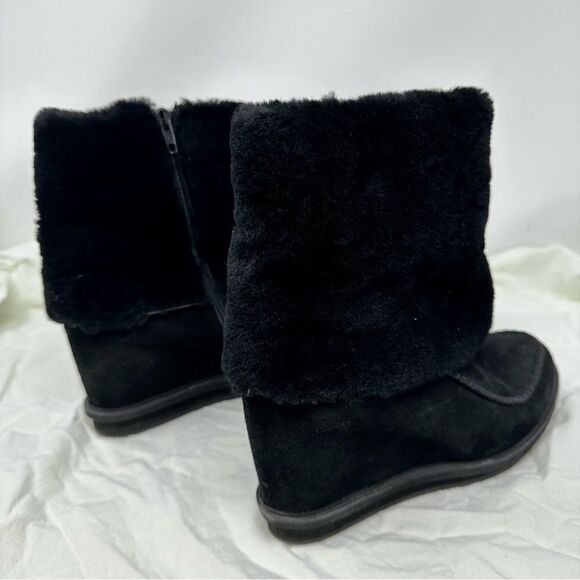 Napoleoni Wedge Zip-up Booties- Size 8 - Picture 7 of 14